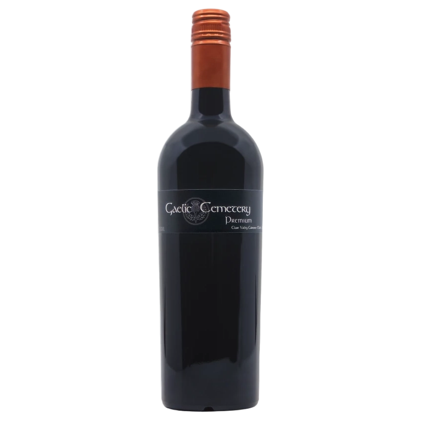 A bottle of 2017 Gaelic Cemetery Shiraz 750ml Red Wine