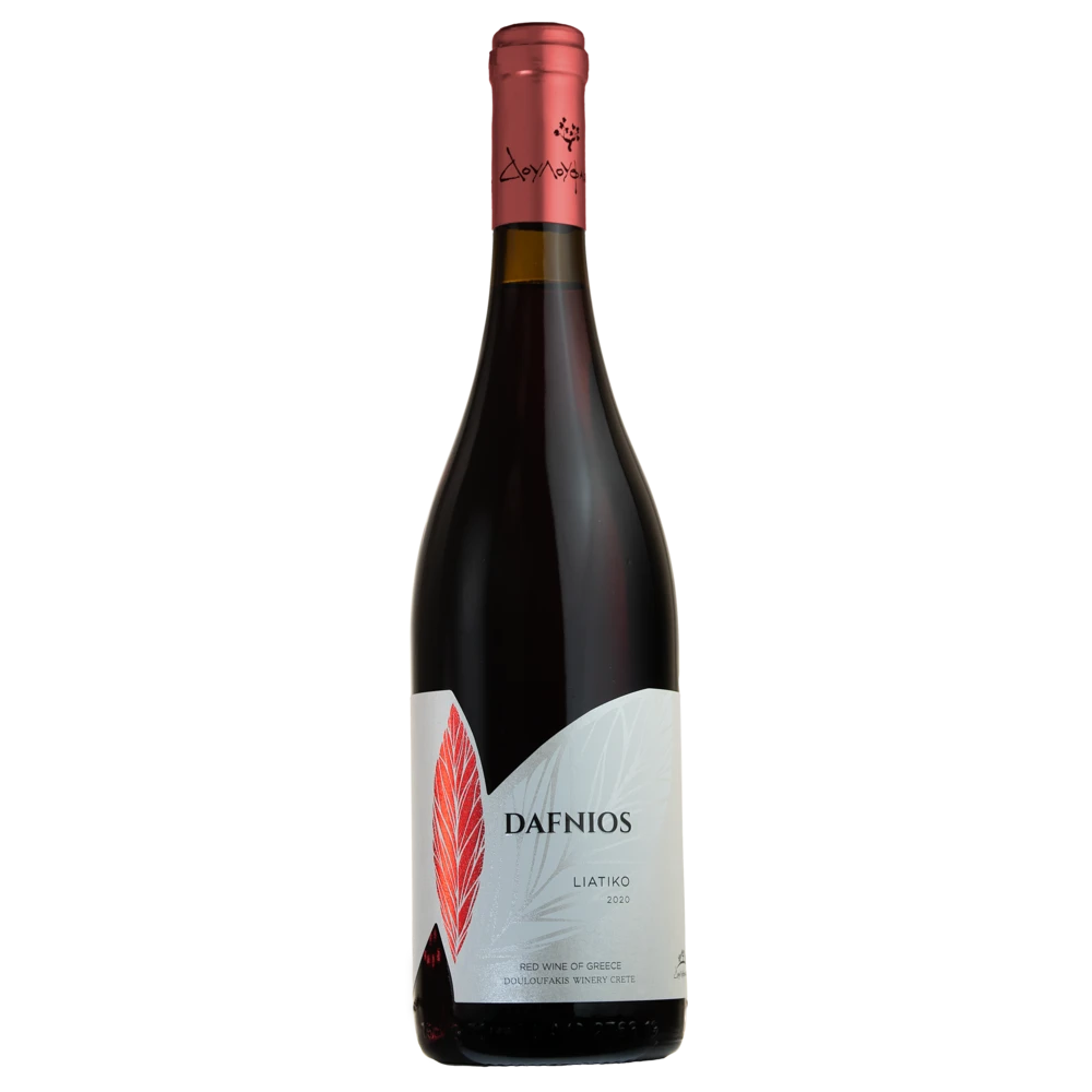 A bottle of 2022 Douloufakis Dafnios Liatiko 750ml Red Wine