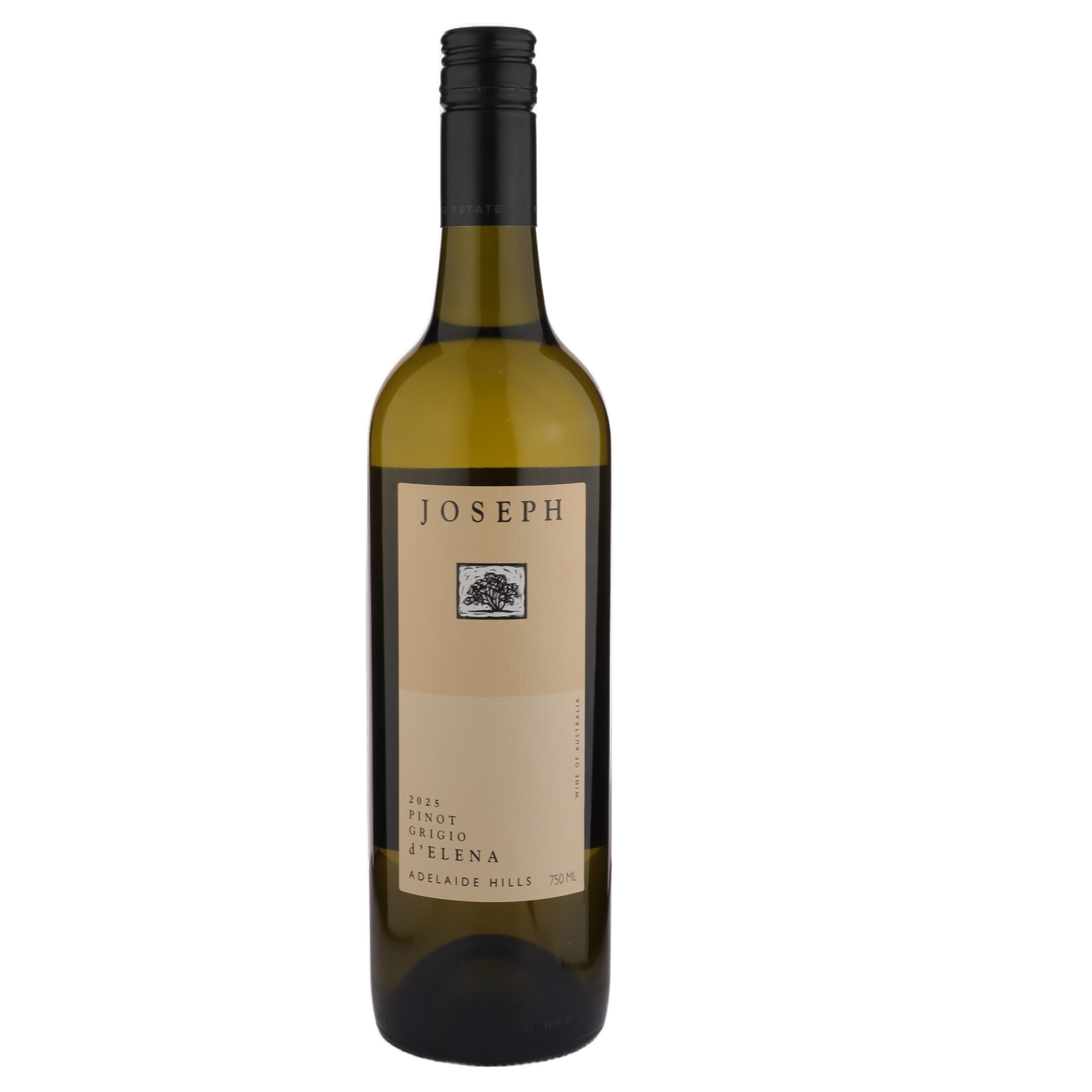 A bottle of 2025 Primo Estate JOSEPH d'Elena Pinot Grigio 750ml White Wine