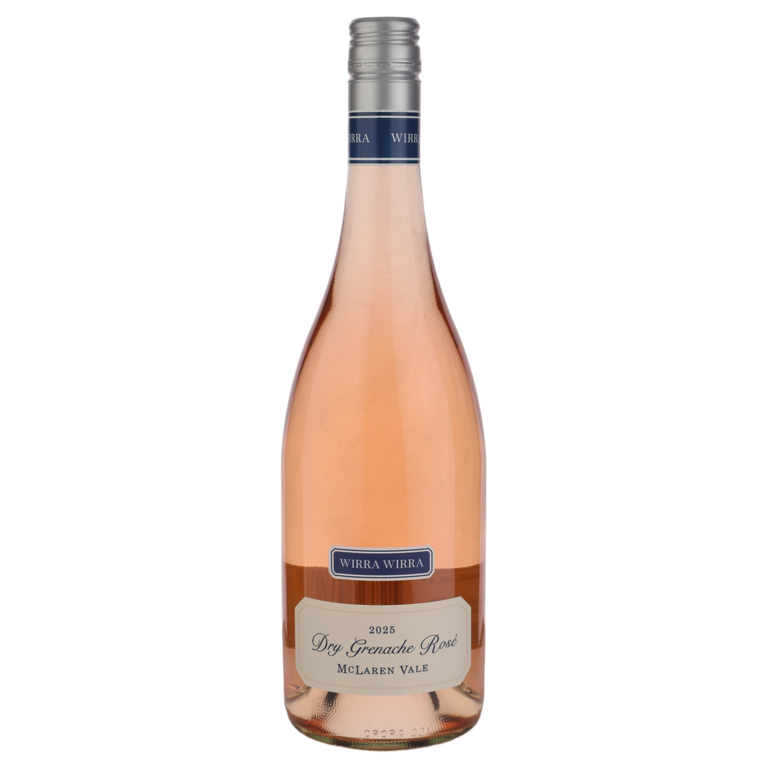 A bottle of 2025 Wirra Wirra Dry Grenache Rosé 750ml Red Wine