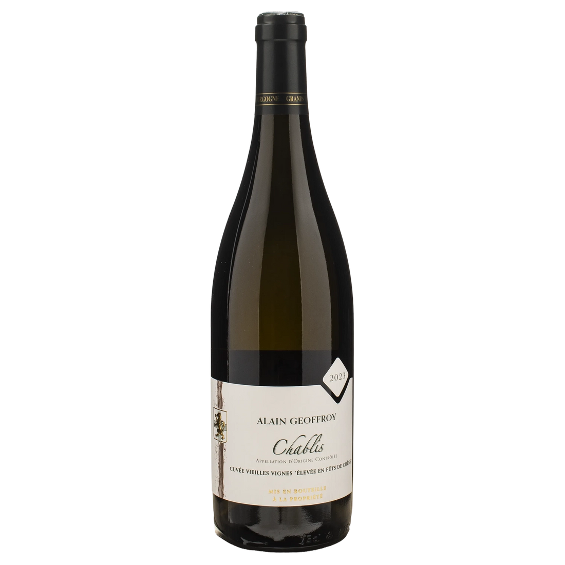 A bottle of 2023 Alain Geoffroy Chablis 1500ml White Wine