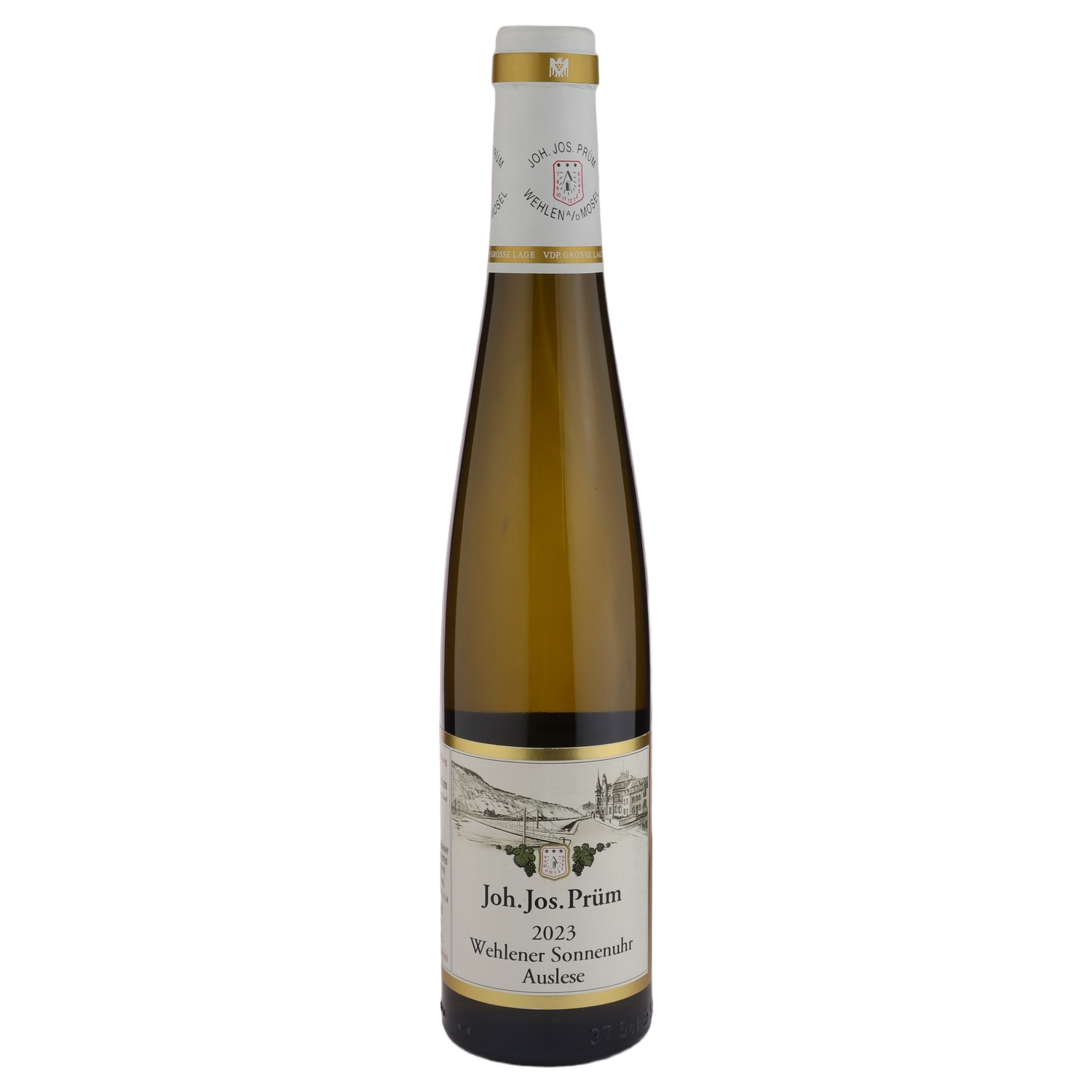 A bottle of 2023 Joh Jos Prüm Wehlener Sonnenuhr Riesling Auslese () 375ml White Wine