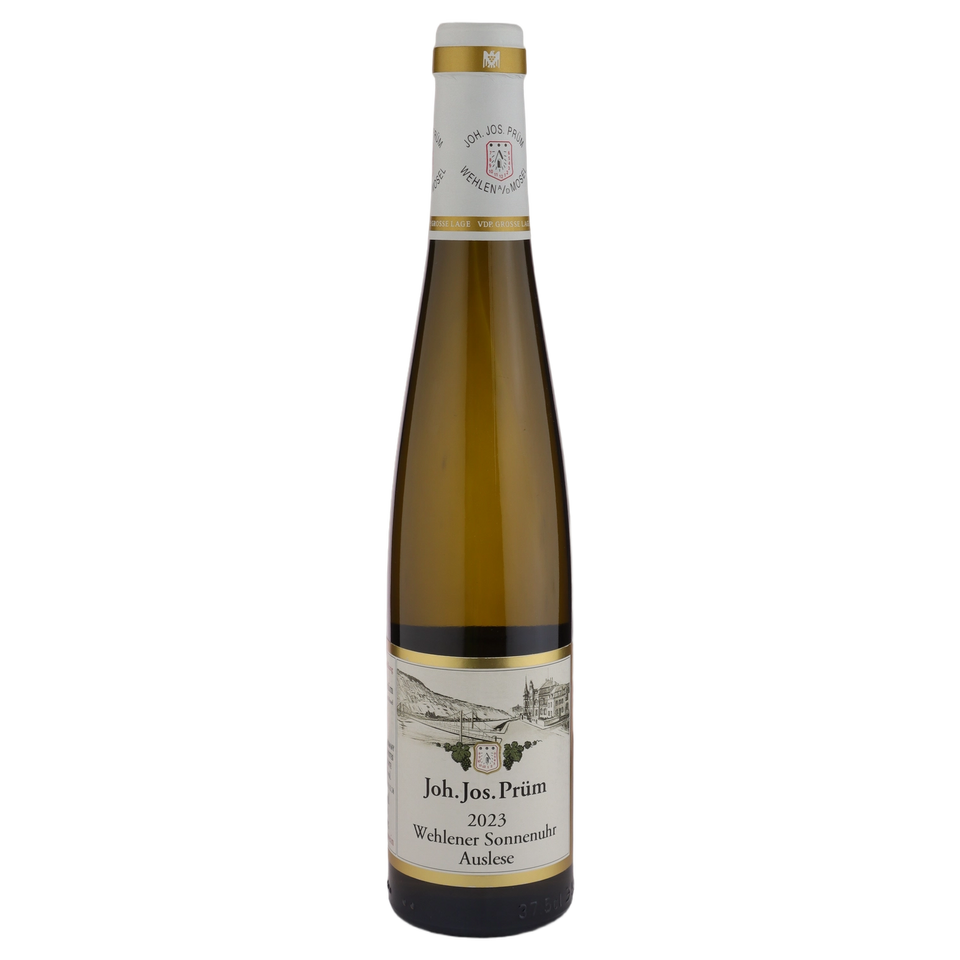 A bottle of 2023 Joh Jos Prüm Wehlener Sonnenuhr Riesling Auslese () 375ml White Wine