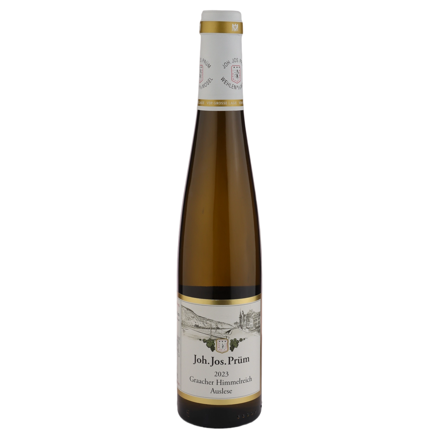 A bottle of 2023 Joh Jos Prüm Graacher Himmelreich Riesling Auslese () 375ml White Wine