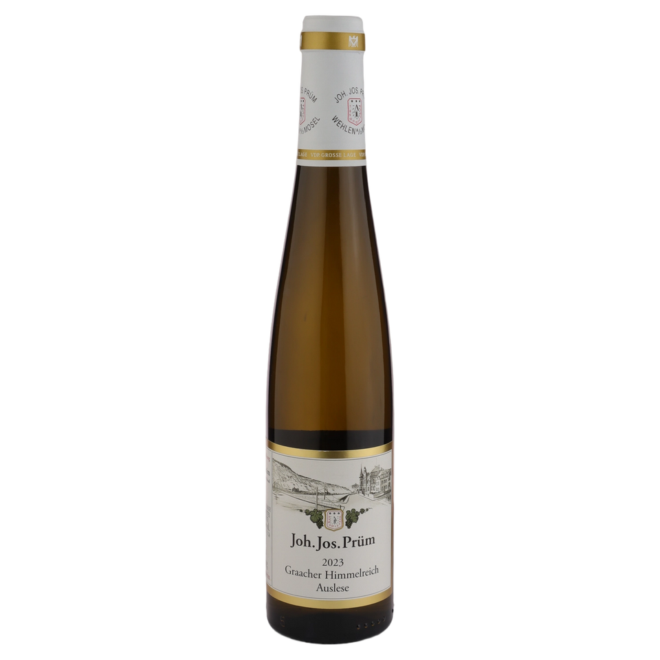 A bottle of 2023 Joh Jos Prüm Graacher Himmelreich Riesling Auslese () 375ml White Wine