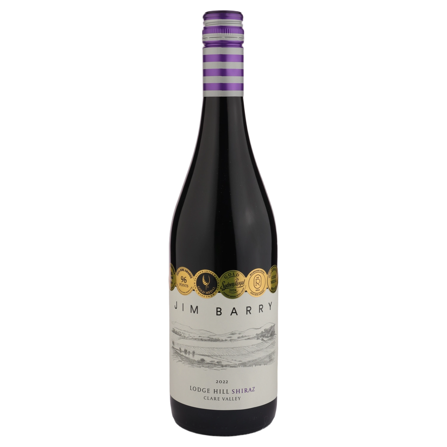 A bottle of 2022 Jim Barry Lodge Hill Shiraz 750ml Red Wine