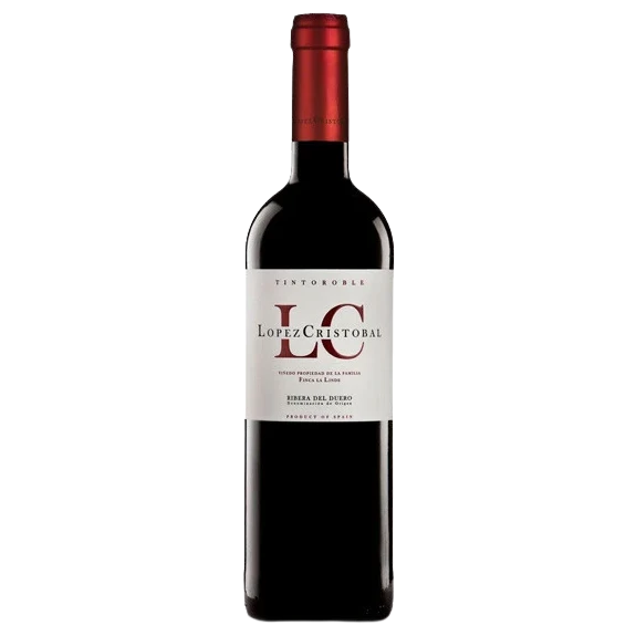 A bottle of 2024 Lopez Cristobal Roble La Linde Ribera del Duero 750ml Sparkling Wine