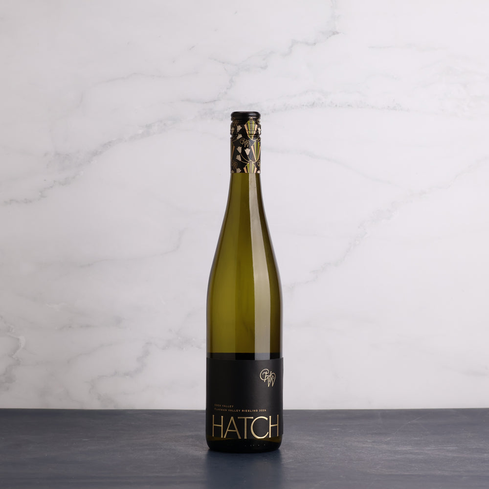 A bottle of 2024 Hatch Flaxman Valley Riesling 750ml White Wine