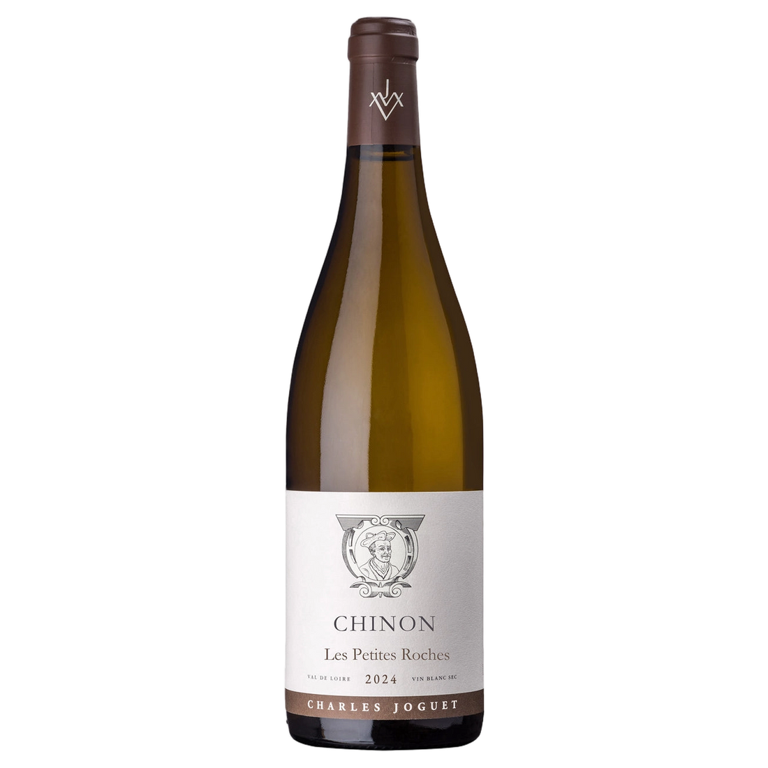 A bottle of 2024 Charles Joguet Les Petites Roches Chinon Blanc 750ml White Wine