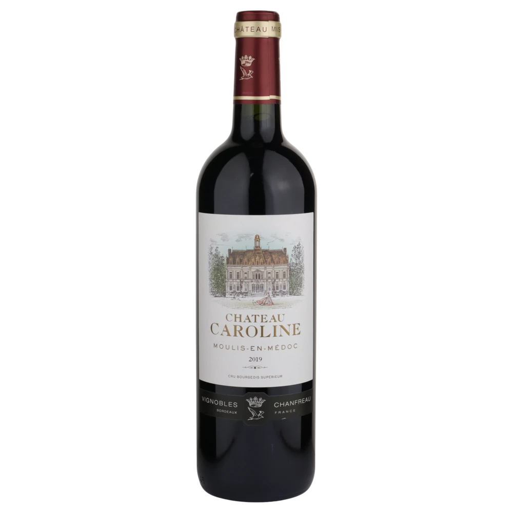 A bottle of 2019 Château Caroline Moulis en Medoc 750ml Red Wine