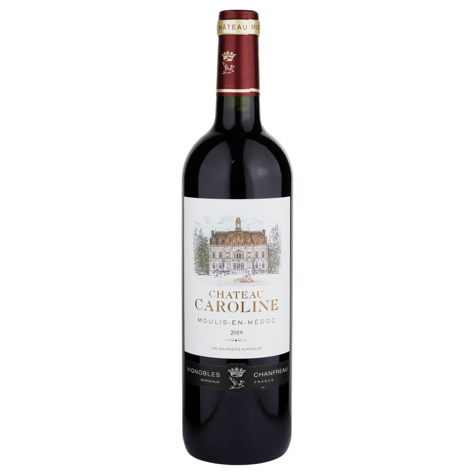 A bottle of Château Caroline Moulis en Medoc 2019 750ml Red Wine