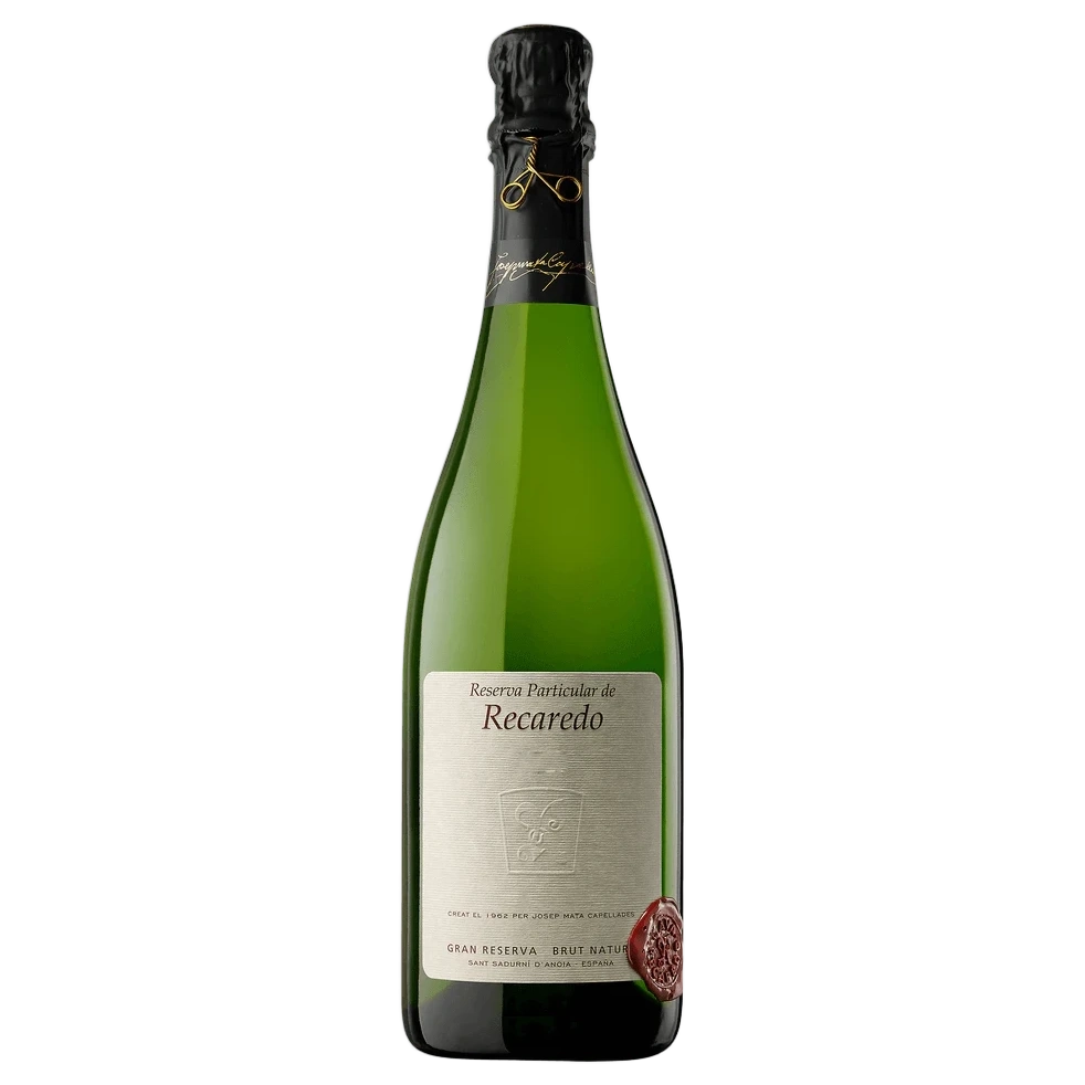 A bottle of 2014 Recaredo Corpinnat Reserva Particular Brut Nature (Disg. TBC) 750ml Sparkling Wine
