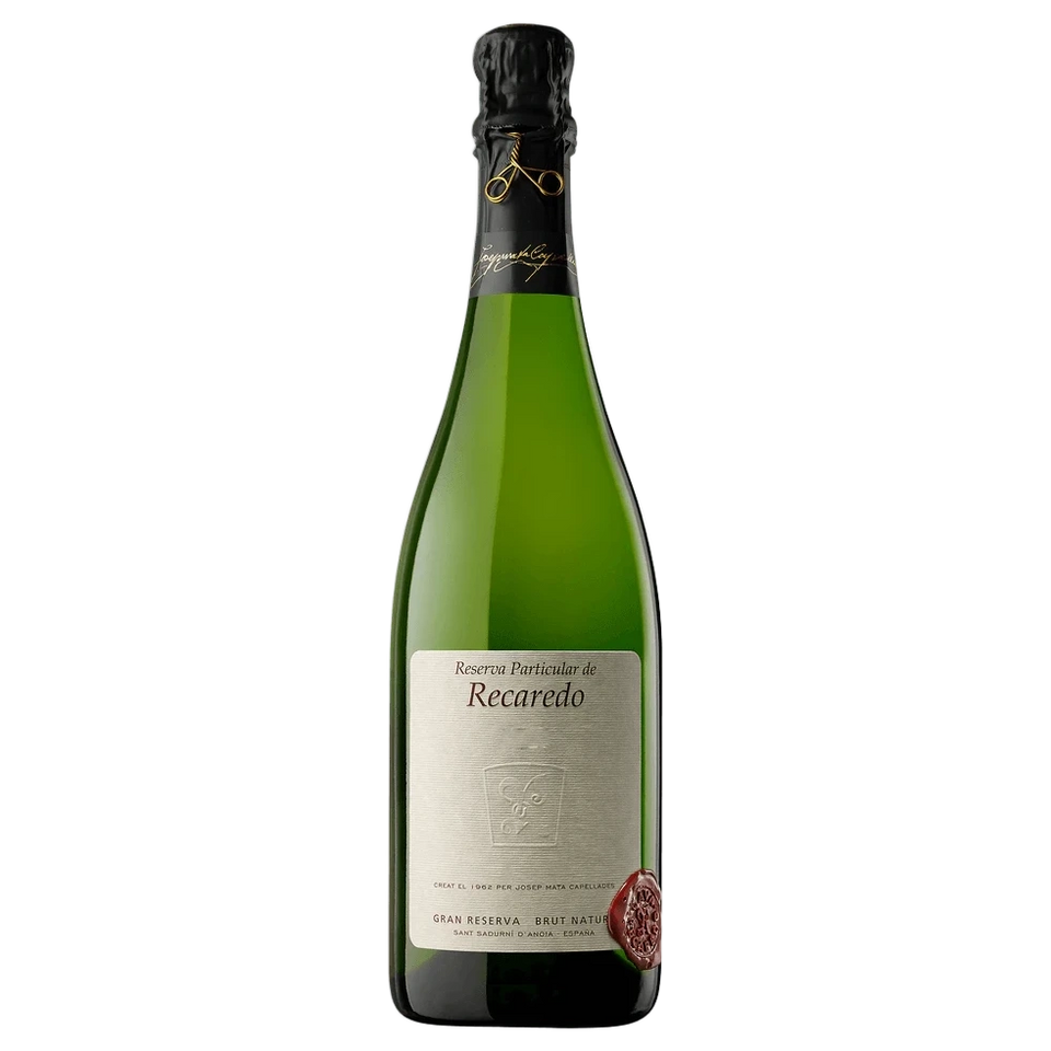 A bottle of 2014 Recaredo Corpinnat Reserva Particular Brut Nature (Disg. TBC) 750ml Sparkling Wine