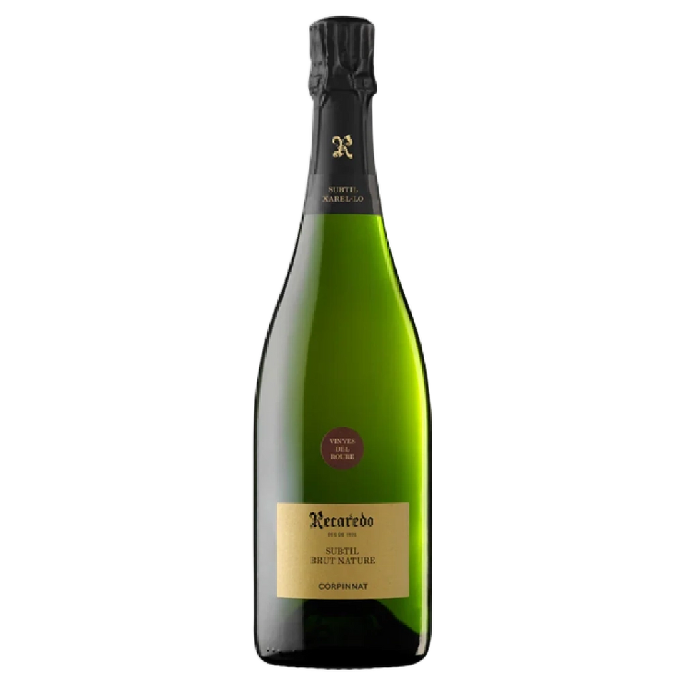 A bottle of 2019 Recaredo Corpinnat Subtil Brut Nature (Disg. TBC) 750ml Sparkling Wine