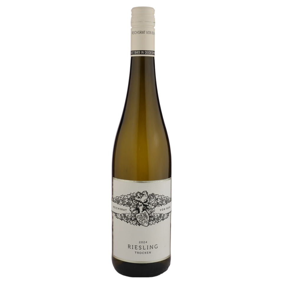 A bottle of 2024 Reichsrat von Buhl Pfalz Riesling Trocken 750ml White Wine
