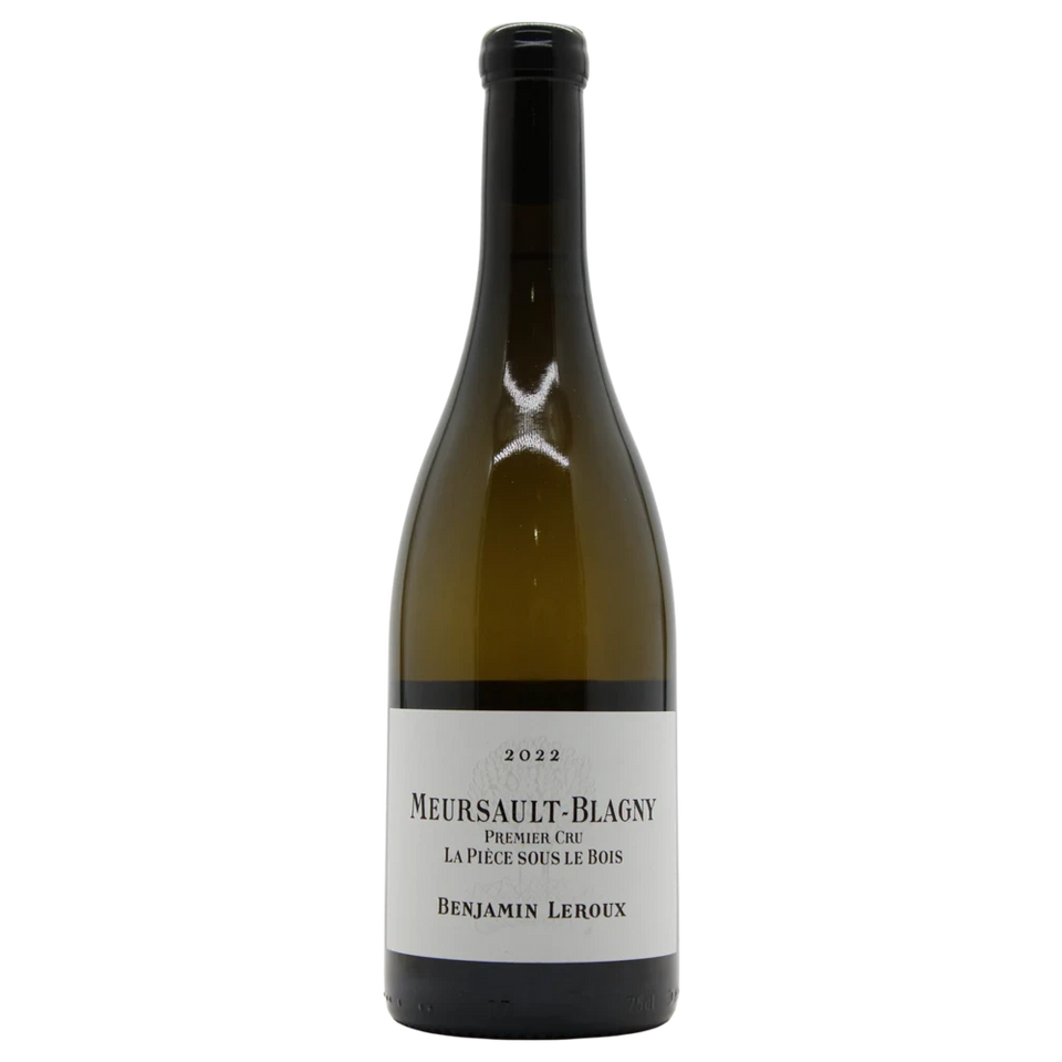 A bottle of 2023 Benjamin Leroux Meursault Blagny 1er Cru La Pièce Sous Le Bois 750ml White Wine