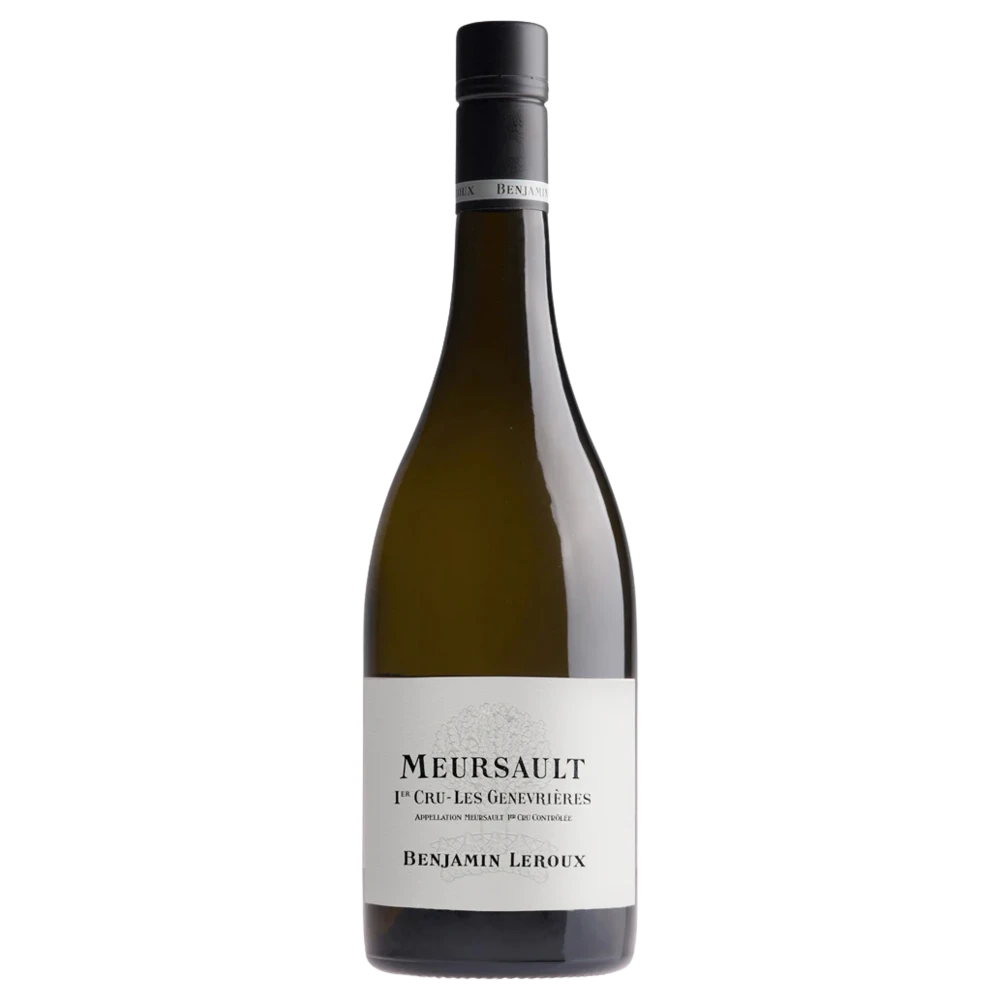 A bottle of 2023 Benjamin Leroux Meursault 1er Cru Les Genevrières 750ml White Wine