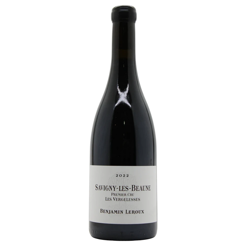 A bottle of 2023 Benjamin Leroux Savigny lès Beaune 1er Cru Les Vergelesses 750ml Red Wine
