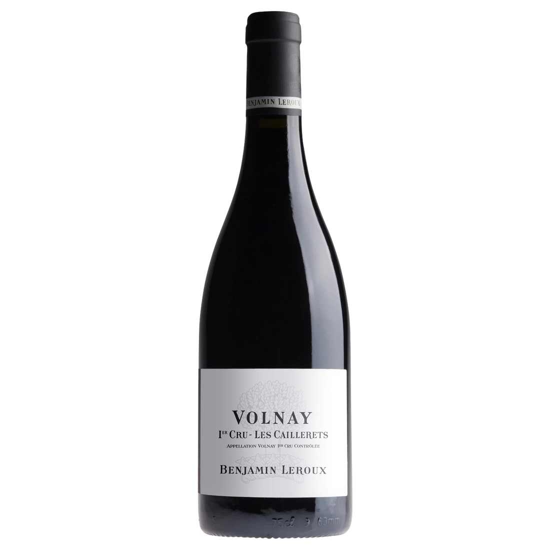 A bottle of 2023 Benjamin Leroux Volnay 1er Cru Les Caillerets 750ml Red Wine