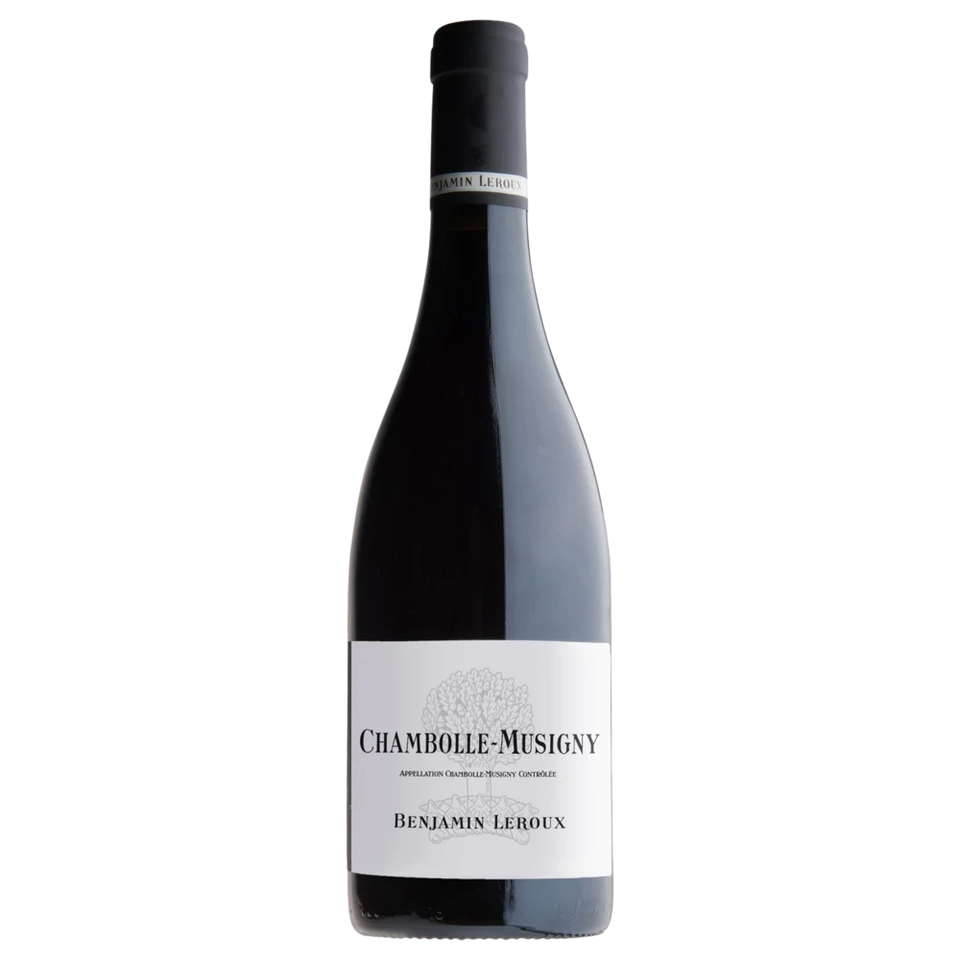 A bottle of 2023 Benjamin Leroux Chambolle Musigny 750ml Red Wine