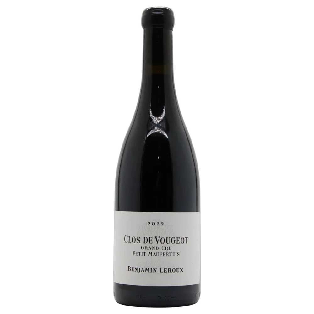 A bottle of 2023 Benjamin Leroux Grand Cru Clos de Vougeot Petit Maupertuis 750ml Red Wine