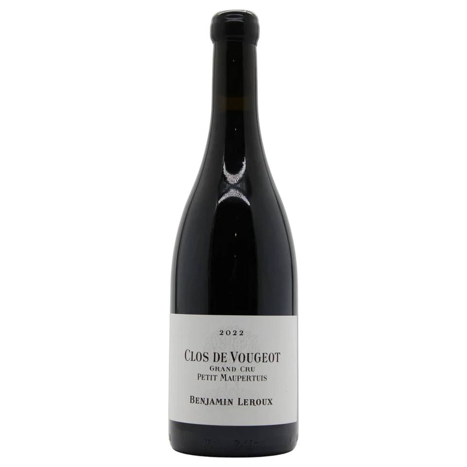 A bottle of 2023 Benjamin Leroux Grand Cru Clos de Vougeot Petit Maupertuis 750ml Red Wine