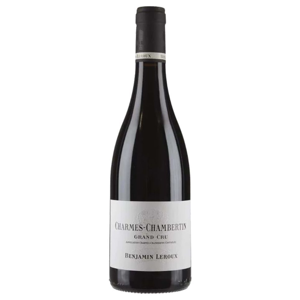 A bottle of 2023 Benjamin Leroux Grand Cru Charmes Chambertin 750ml Red Wine