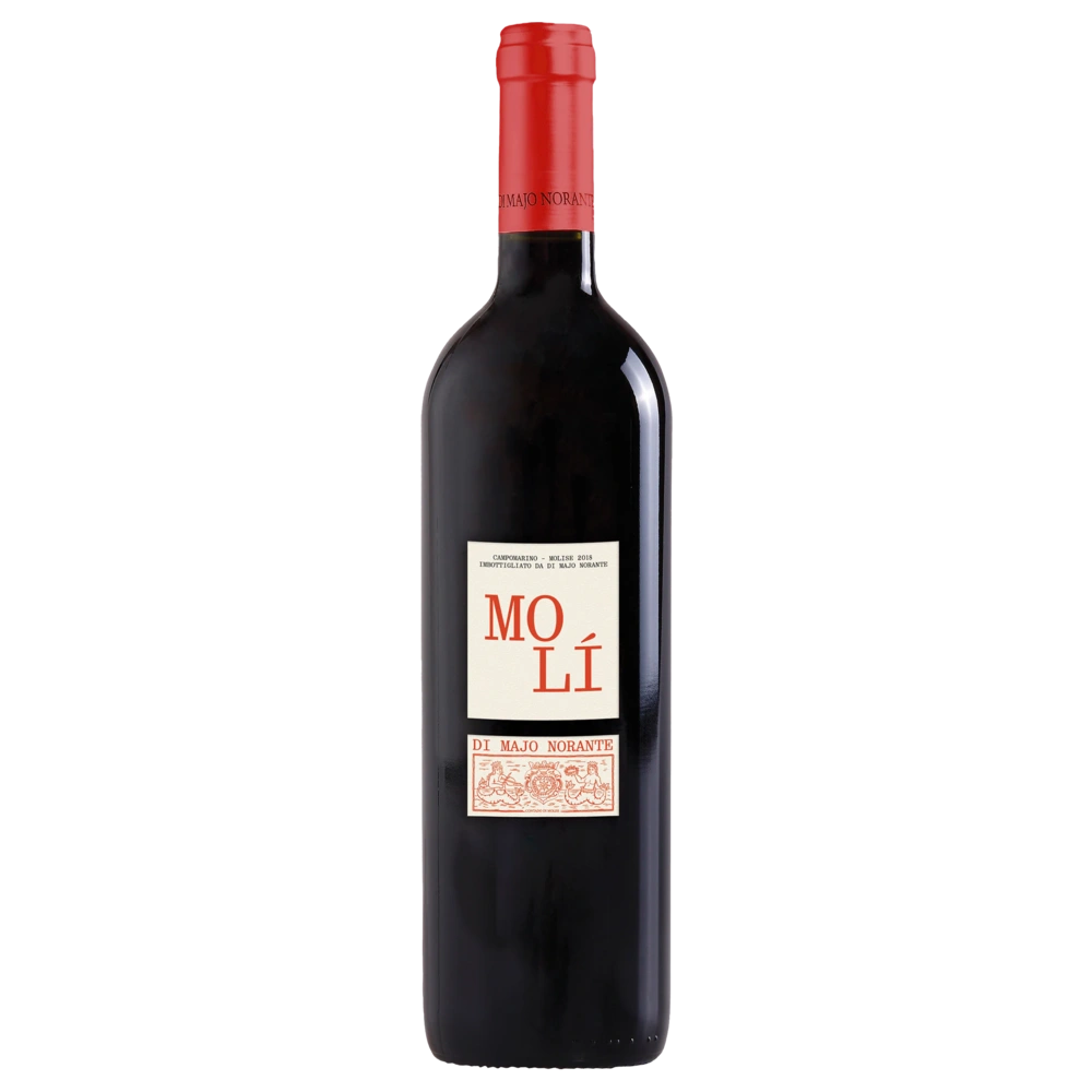 A bottle of 2024 Di Majo Norante Molí Rosso 750ml Red Wine