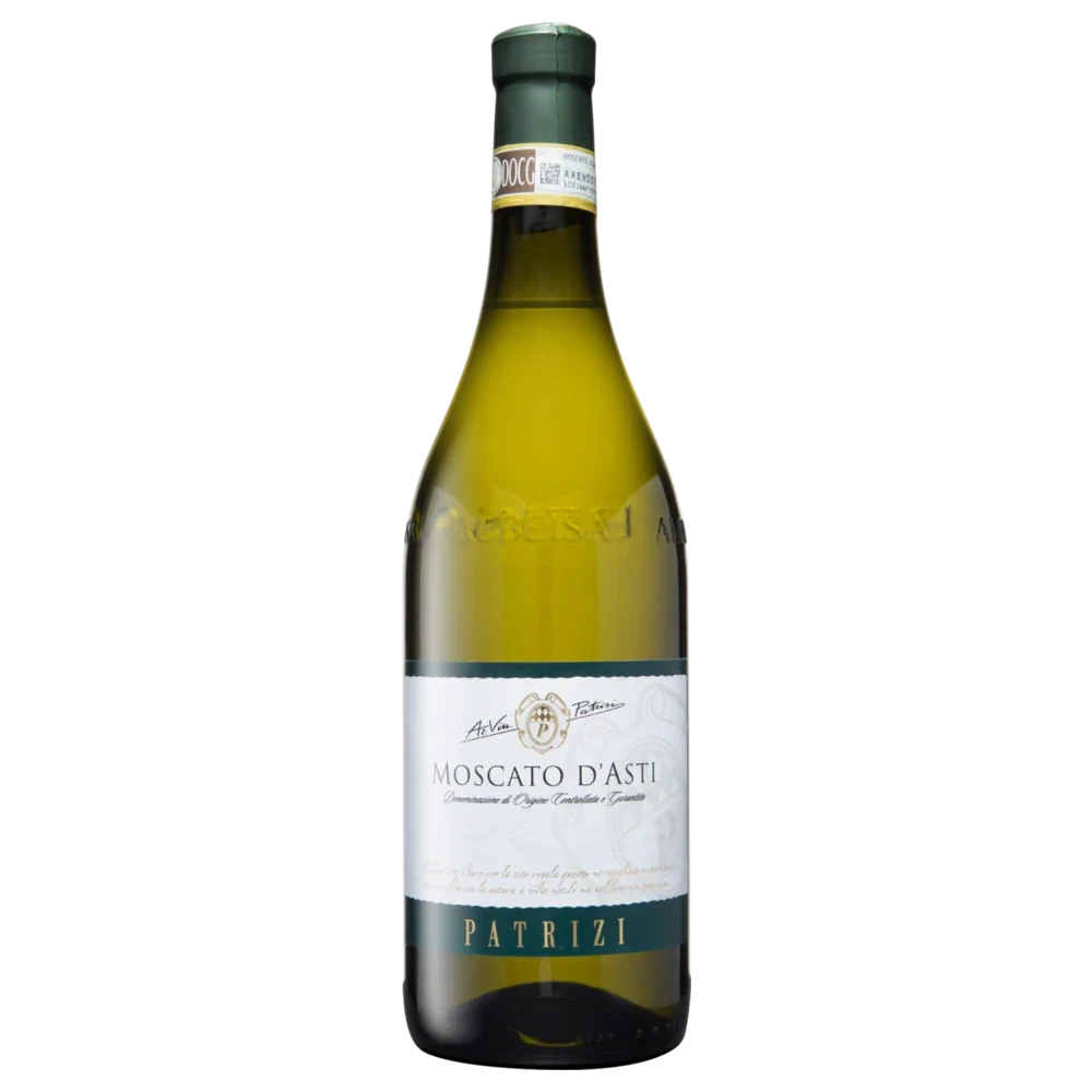 A bottle of 2024 Patrizi Moscato D'Asti DOCG 750ml White Wine