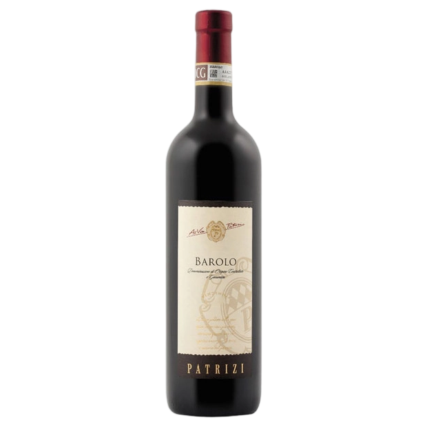 A bottle of 2021 Patrizi Barolo DOCG 750ml Red Wine