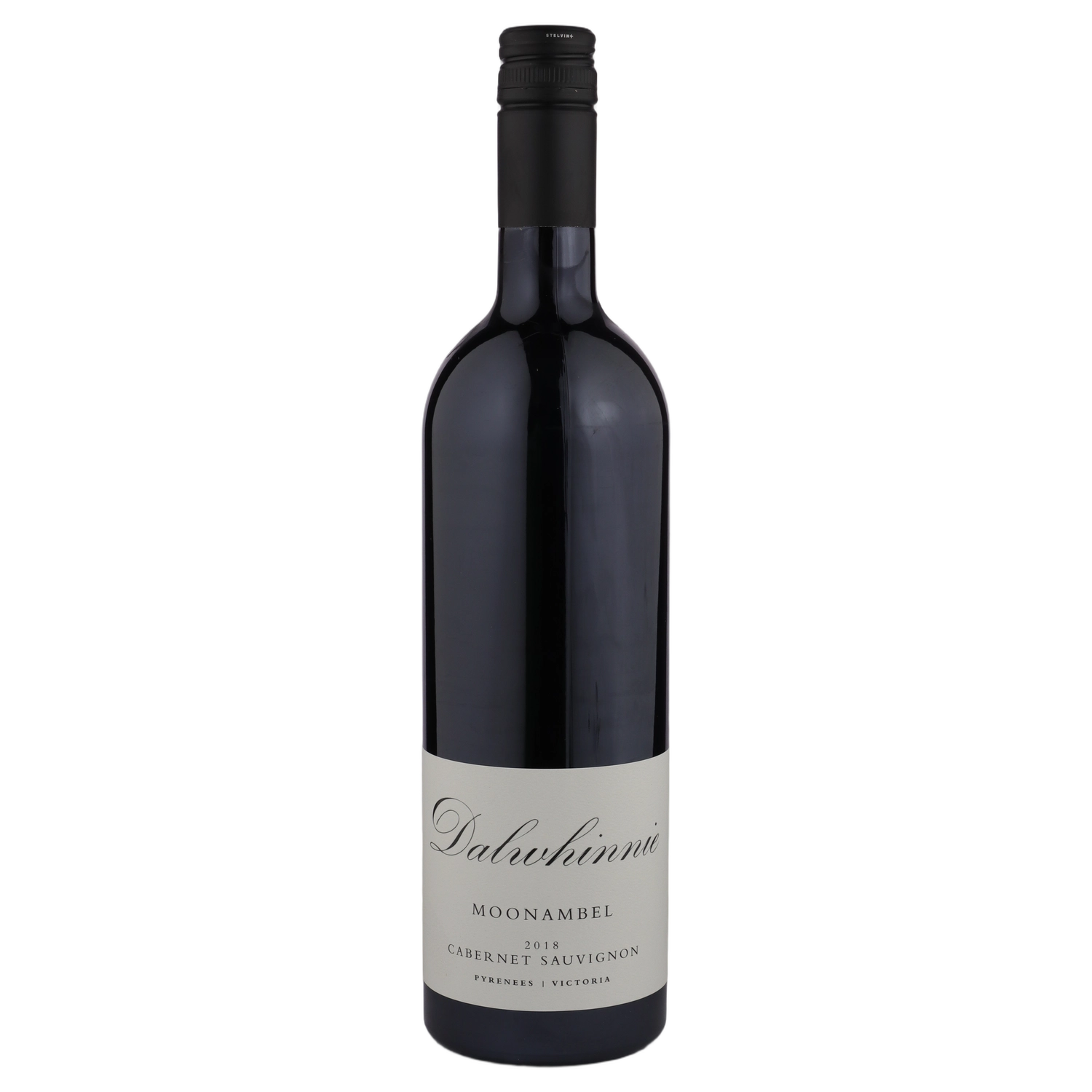 A bottle of 2018 Dalwhinnie Moonambel Cabernet Sauvignon 750ml Red Wine