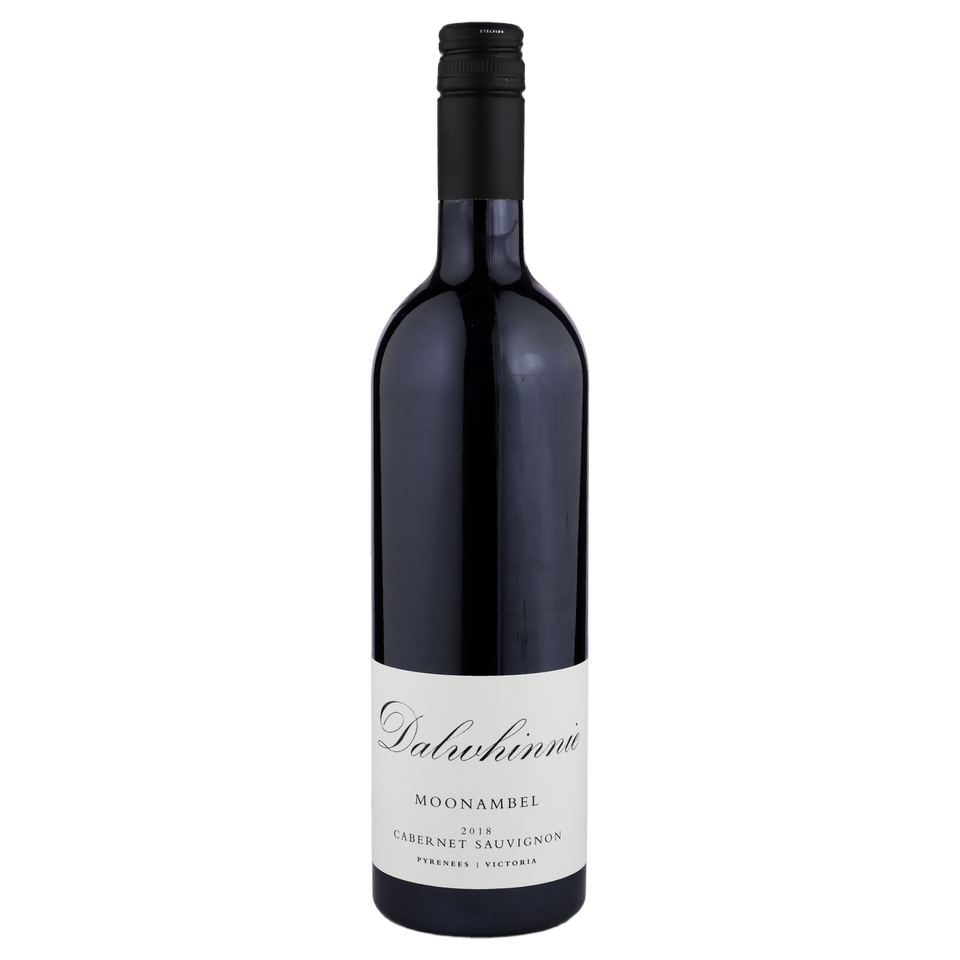 A bottle of Dalwhinnie Moonambel Cabernet Sauvignon 2018 750ml Red Wine