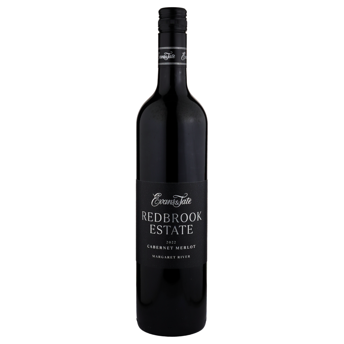 A bottle of Evans & Tate Redbrook Estate Cabernet Merlot 2022 750ml Red Wine