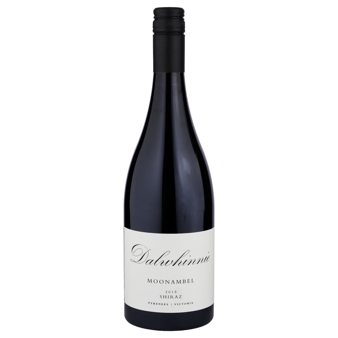 A bottle of Dalwhinnie Moonambel Shiraz 2018 750ml Red Wine