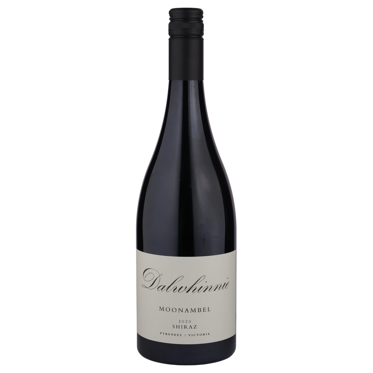 A bottle of 2020 Dalwhinnie Moonambel Shiraz 750ml Red Wine