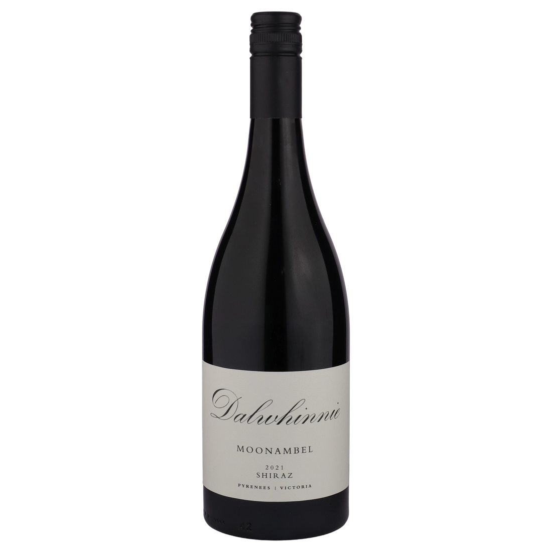A bottle of 2021 Dalwhinnie Moonambel Shiraz 750ml Red Wine
