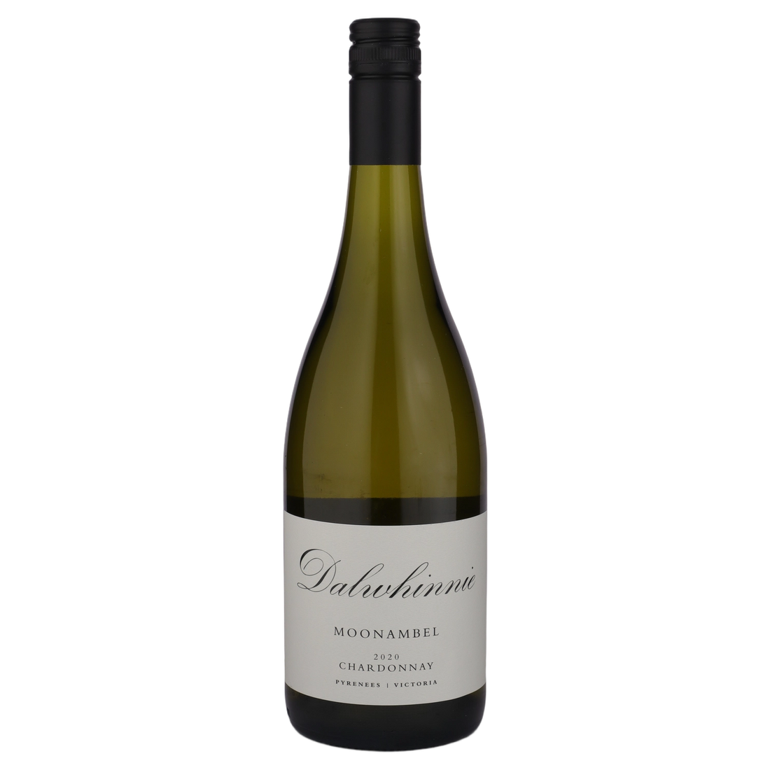 A bottle of Dalwhinnie Moonambel Chardonnay 2020 750ml White Wine