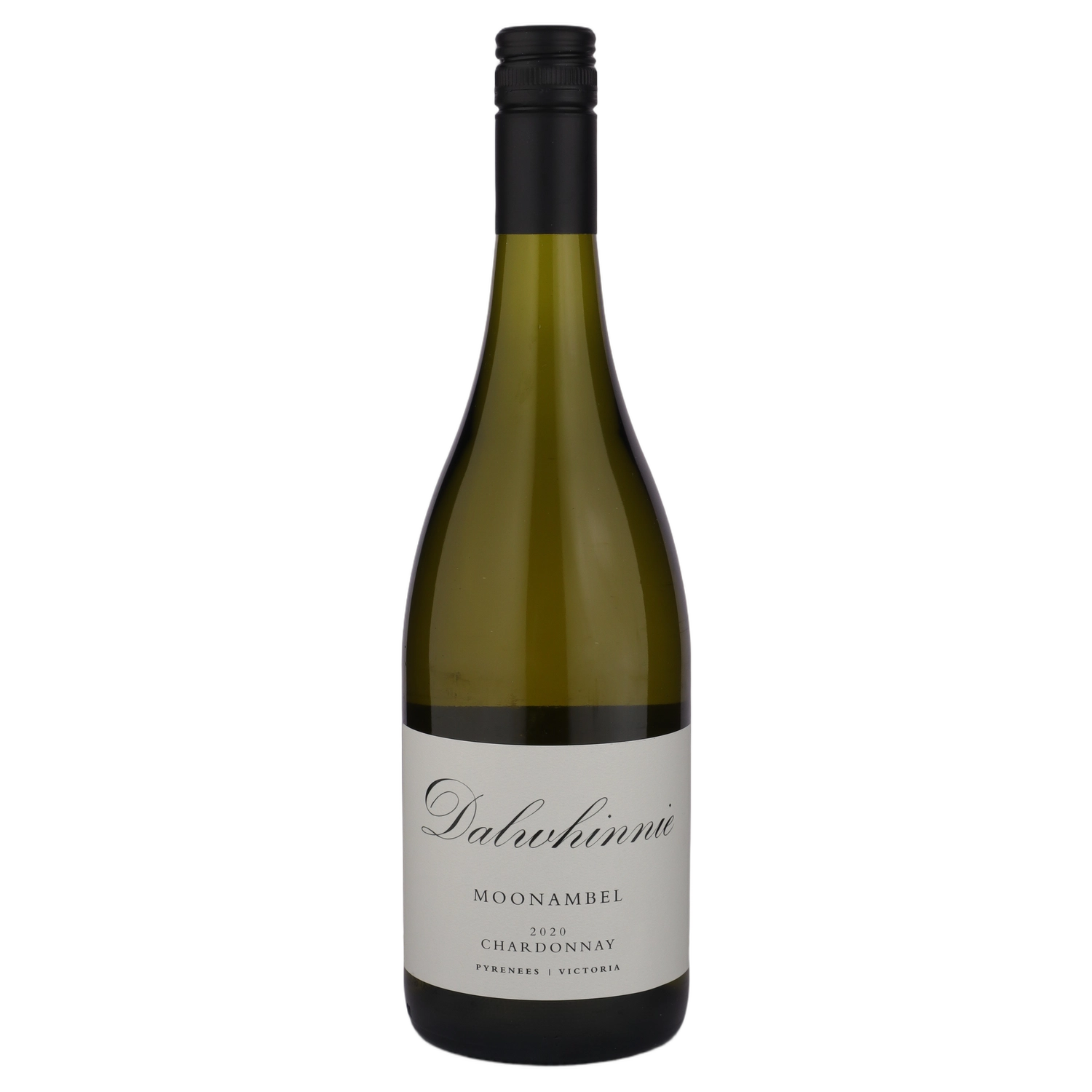 A bottle of Dalwhinnie Moonambel Chardonnay 2020 750ml White Wine