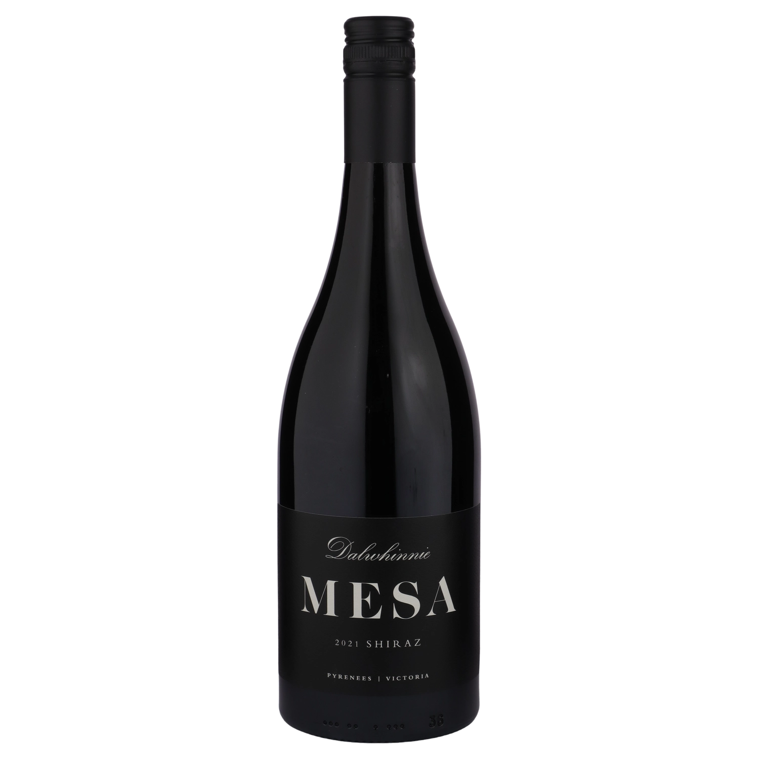 A bottle of 2021 Dalwhinnie Mesa Shiraz 750ml Red Wine