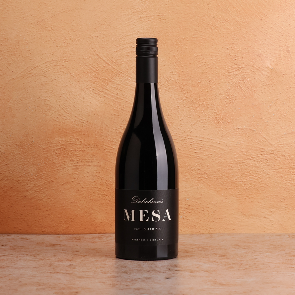 A bottle of Dalwhinnie Mesa Shiraz 2021 750ml Red Wine
