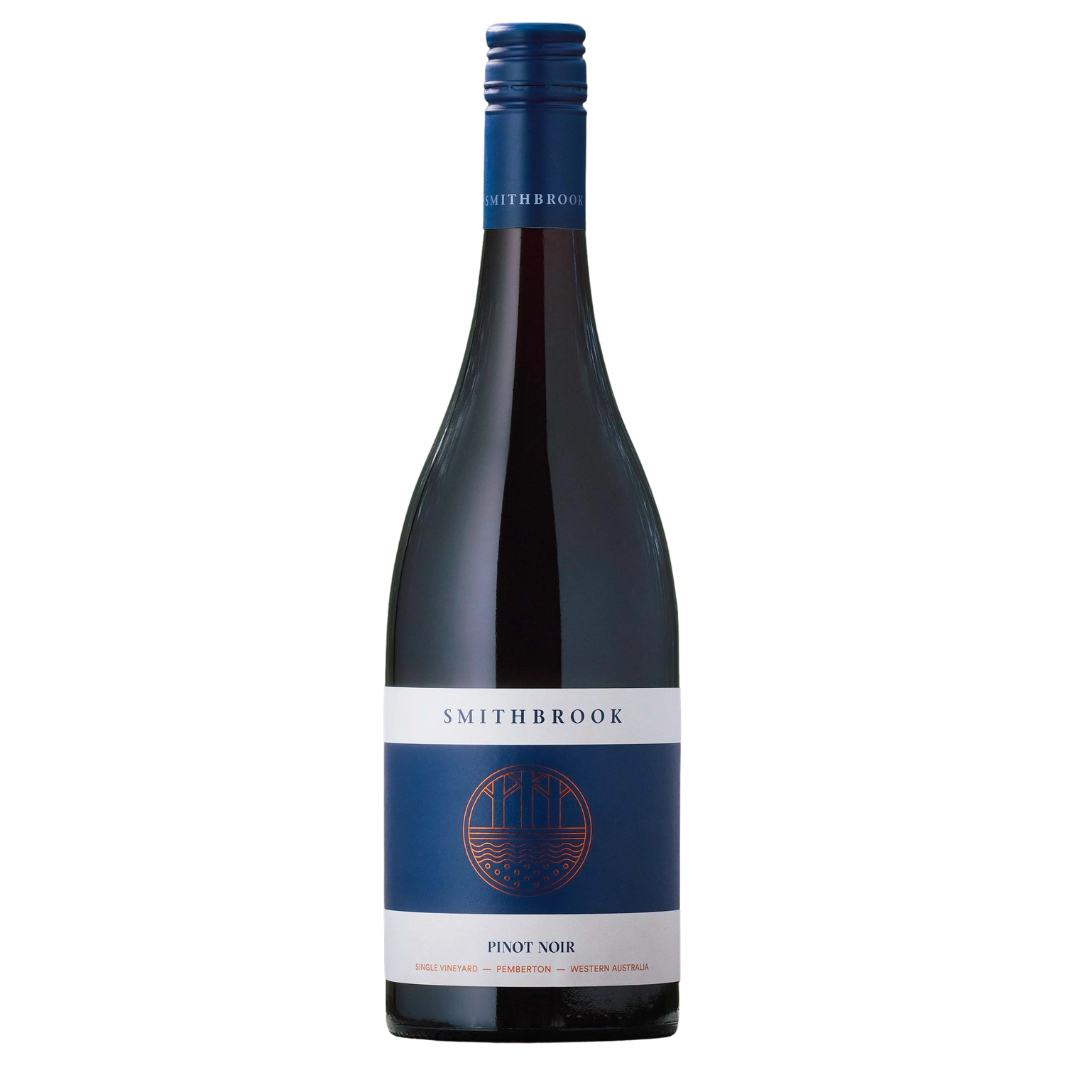 A bottle of 2023 Smithbrook Single Vineyard Pinot Noir 750ml Red Wine