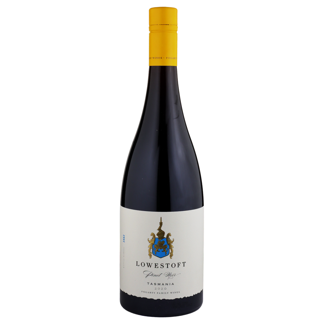 A bottle of Lowestoft Estate Pinot Noir 2020 750ml Red Wine