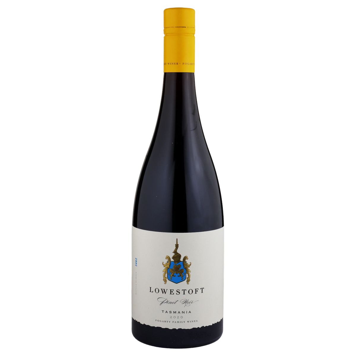 A bottle of Lowestoft Estate Pinot Noir 2020 750ml Red Wine