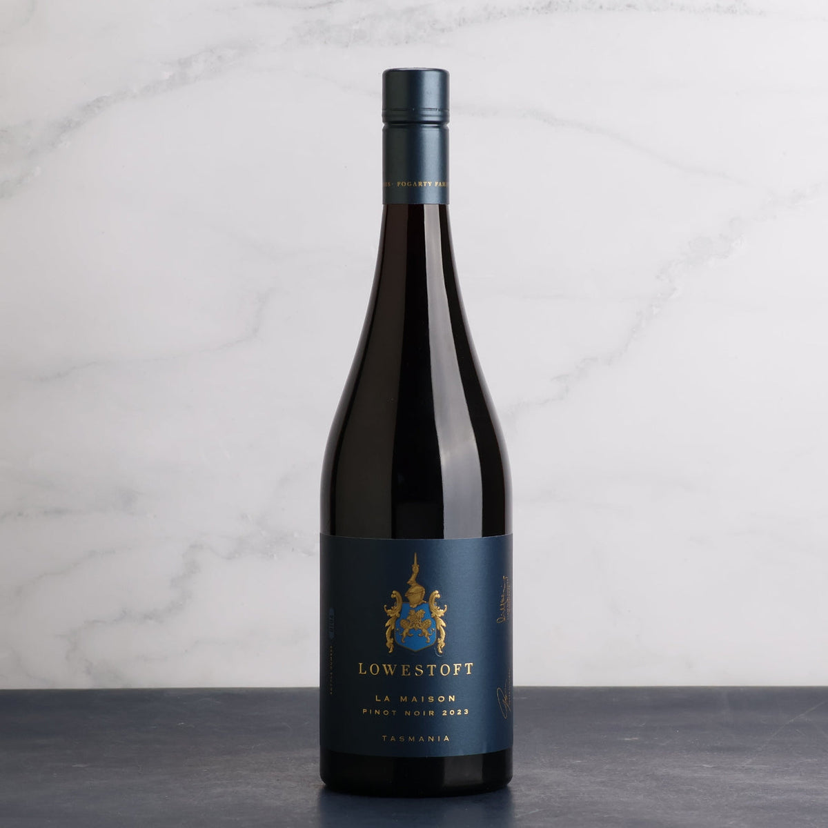A bottle of Lowestoft La Maison Pinot Noir 2023 750ml Red Wine