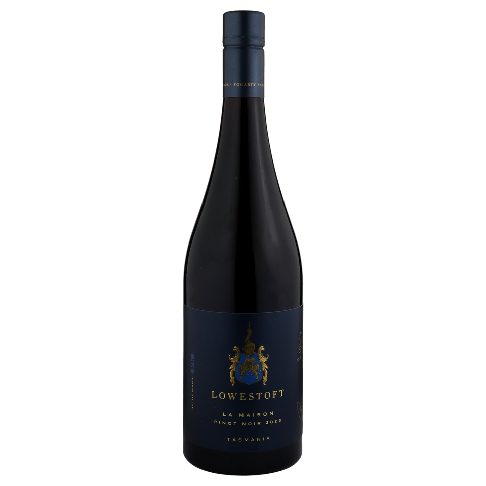 A bottle of Lowestoft La Maison Pinot Noir 2023 750ml Red Wine