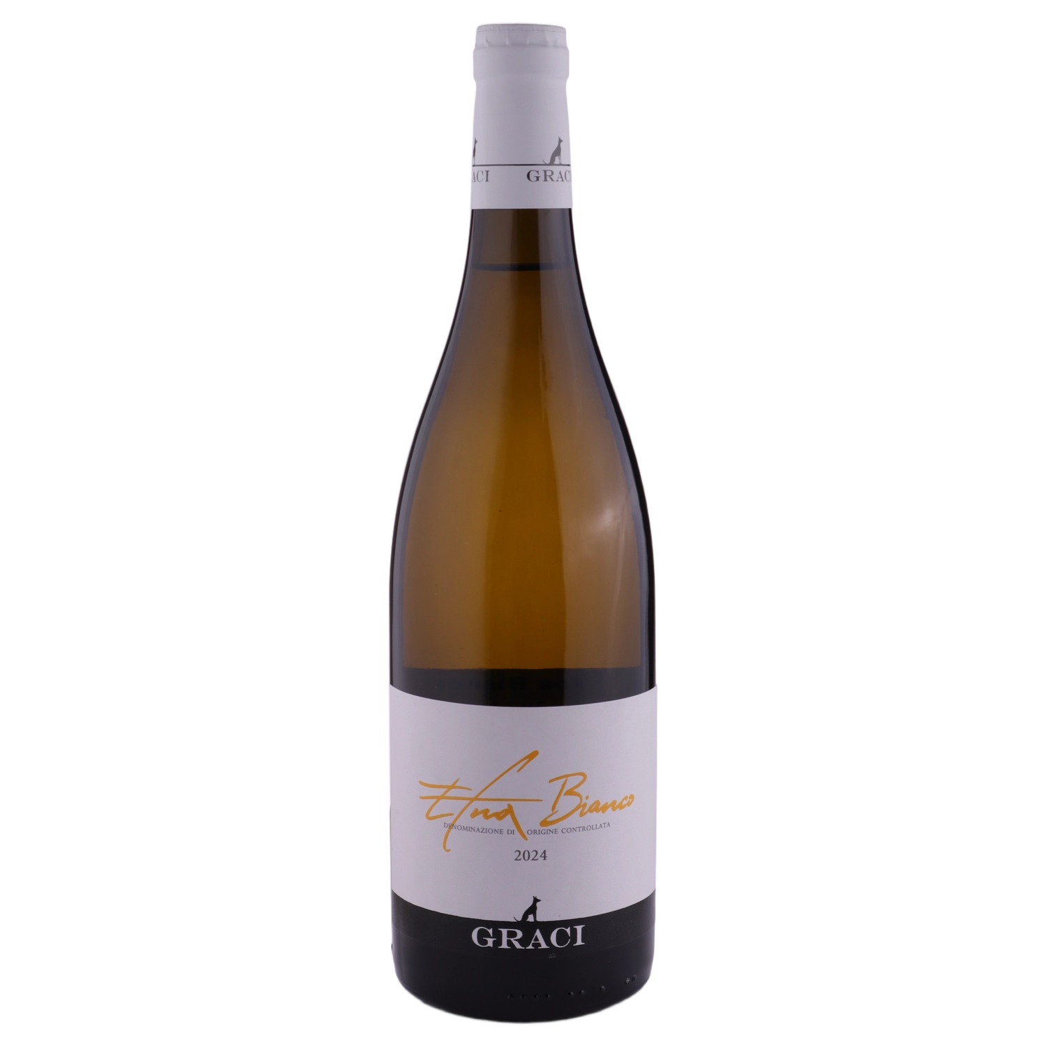 A bottle of 2024 Graci Etna Bianco DOC 750ml White Wine
