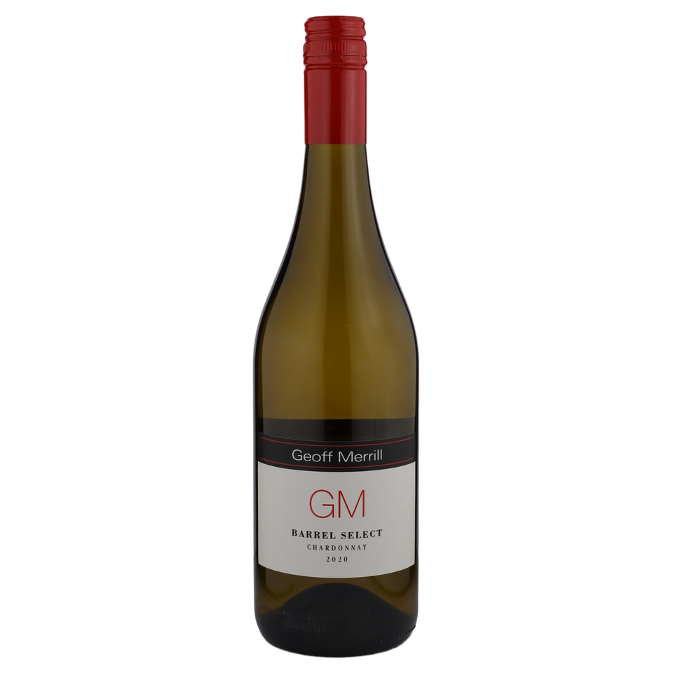 A bottle of 2020 Geoff Merrill Barrel Select Chardonnay 750ml White Wine