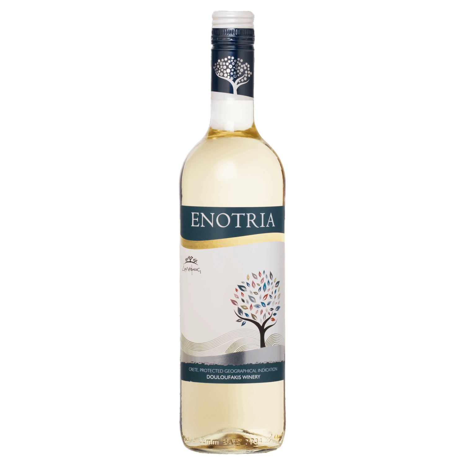 A bottle of 2024 Douloufakis Enotria White 750ml White Wine
