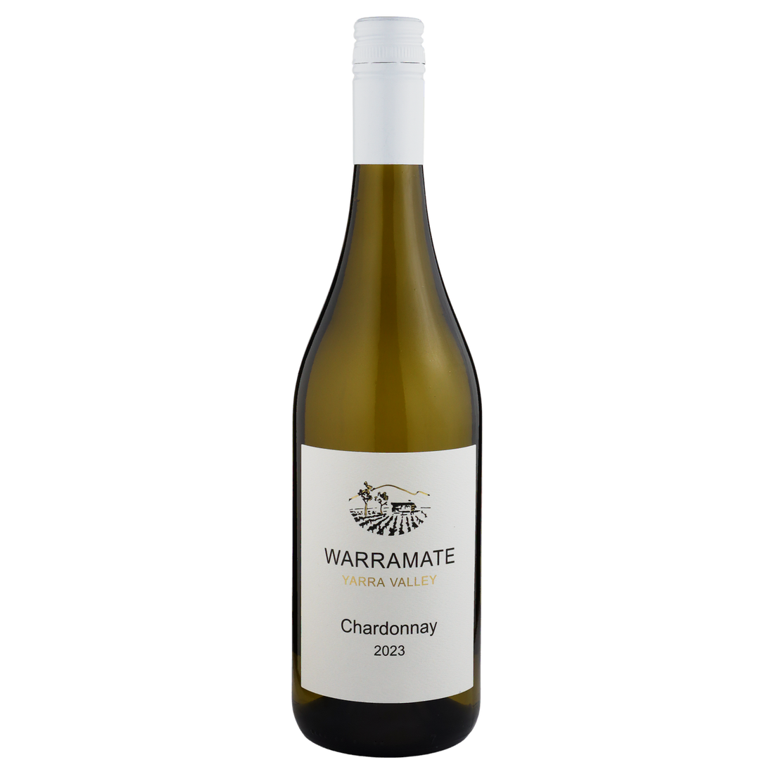A bottle of Warramate Chardonnay 2023 750ml White Wine