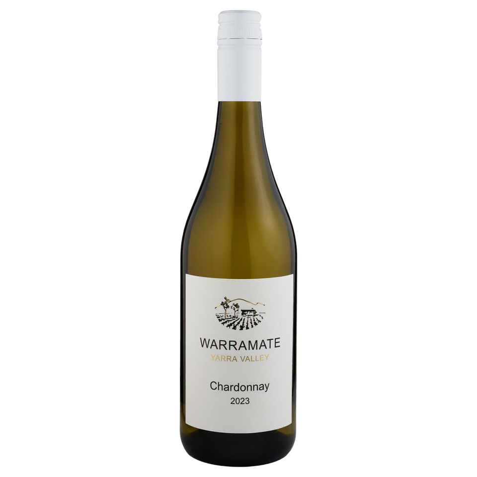 A bottle of Warramate Chardonnay 2023 750ml White Wine